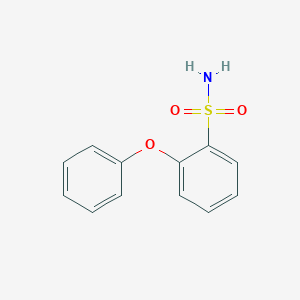 molecular formula C12H11NO3S B8787874 2-Phenoxybenzenesulfonamide CAS No. 23393-41-1