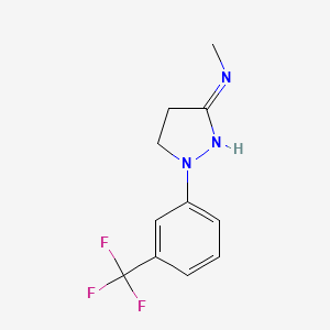 molecular formula C11H12F3N3 B8787886 BW 540C CAS No. 83908-32-1