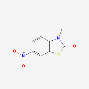2(3H)-benzothiazolone, 3-methyl-6-nitro-