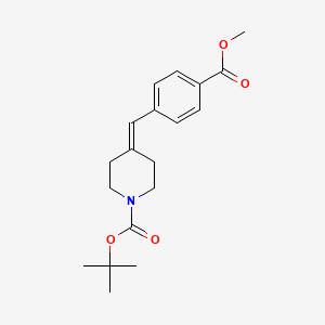 Methyl 4-[(1-Boc-piperidin-4-ylidene)methyl]benzoate