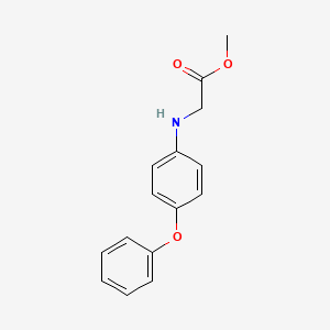 Methyl 2-[(4-phenoxyphenyl)amino]acetate