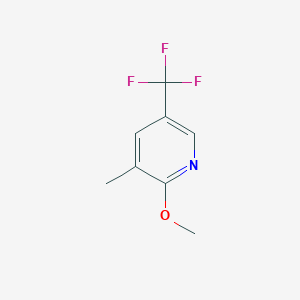 2-Methoxy-3-methyl-5-(trifluoromethyl)pyridine