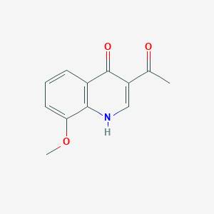 3-Acetyl-8-methoxyquinolin-4(1H)-one