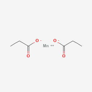 molecular formula C6H10MnO4 B8788238 Manganese dipropionate CAS No. 21129-18-0