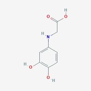 molecular formula C8H9NO4 B8788342 (3,4-Dihydroxyphenyl)glycine 