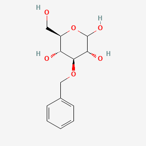 molecular formula C13H18O6 B8788377 3-O-Benzyl-D-glucopyranose 