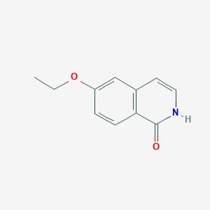 molecular formula C11H11NO2 B8788405 6-Ethoxyisoquinolin-1(2H)-one CAS No. 918662-49-4