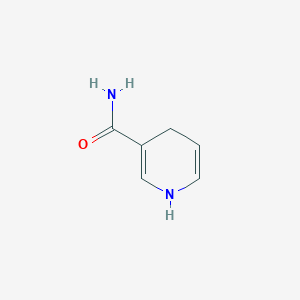 molecular formula C6H8N2O B8788427 1,4-Dihydropyridine-3-carboxamide CAS No. 18940-08-4