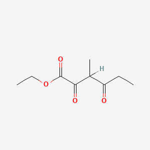 molecular formula C9H14O4 B8788435 Ethyl 3-methyl-2,4-dioxohexanoate CAS No. 61202-97-9