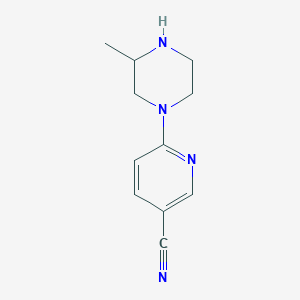6-(3-Methylpiperazin-1-yl)nicotinonitrile