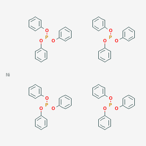 molecular formula C72H60NiO12P4 B087886 四(三苯基膦)合镍(0) CAS No. 14221-00-2