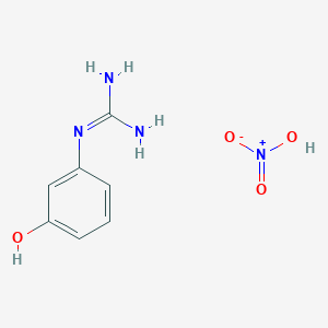 1-(3-Hydroxyphenyl)guanidine nitrate