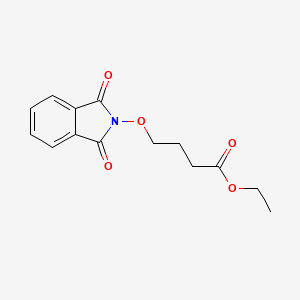 Ethyl 4-((1,3-dioxoisoindolin-2-yl)oxy)butanoate