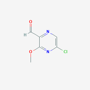 5-Chloro-3-methoxypyrazine-2-carbaldehyde