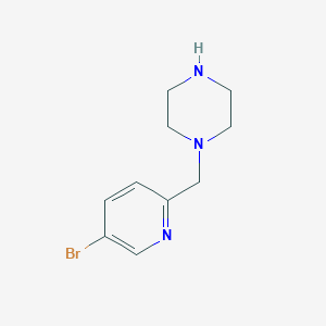 1-(5-Bromopyridin-2-ylmethyl)piperazine