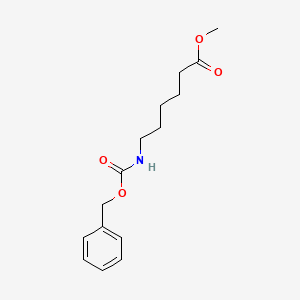 molecular formula C15H21NO4 B8789480 Methyl 6-([(benzyloxy)carbonyl]amino)hexanoate 