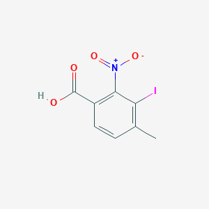3-Iodo-4-methyl-2-nitrobenzoic acid