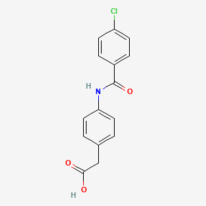 4-(4-Chlorobenzamido)-phenylacetic acid