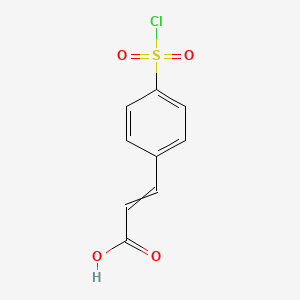 3-(4-Chlorosulfonyl-phenyl)-acrylic acid