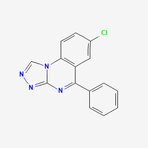 7-Chloro-5-phenyl-[1,2,4]triazolo[4,3-a]quinazoline