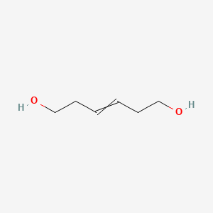 molecular formula C6H12O2 B8789558 Hex-3-ene-1,6-diol 