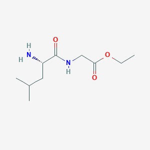 molecular formula C10H20N2O3 B8789633 H-Leu-Gly-Oet 