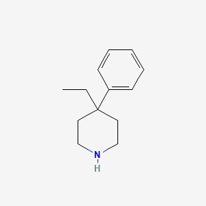 molecular formula C13H19N B8789637 4-Ethyl-4-phenylpiperidine CAS No. 58778-59-9