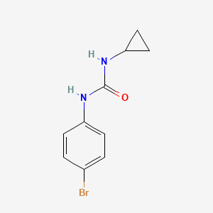 molecular formula C10H11BrN2O B8789730 1-(4-Bromophenyl)-3-cyclopropylurea 