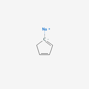 molecular formula C5H5Na B8789770 sodium;cyclopenta-1,3-diene 