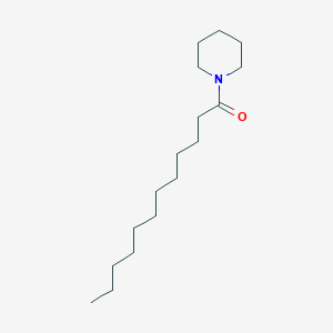 molecular formula C17H33NO B8789890 1-(Piperidin-1-yl)dodecan-1-one CAS No. 22342-28-5