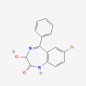 7-Bromo-3-hydroxy-5-phenyl-1,3-dihydro-benzo[e][1,4]diazepin-2-one