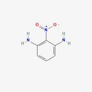 molecular formula C6H7N3O2 B8790082 1,3-Benzenediamine, 2-nitro- CAS No. 32114-57-1