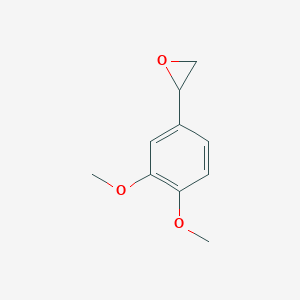 molecular formula C10H12O3 B8790207 2-(3,4-Dimethoxyphenyl)oxirane CAS No. 102104-61-0