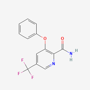 3-Phenoxy-5-(trifluoromethyl)picolinamide