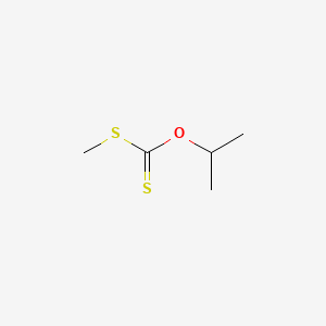 molecular formula C5H10OS2 B8790738 O-Isopropyl S-methyl dithiocarbonate CAS No. 35200-02-3