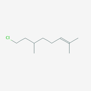 molecular formula C10H19Cl B8790841 8-Chloro-2,6-dimethyl-2-octene CAS No. 62812-91-3