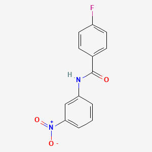 Benzamide, N-(3-nitrophenyl)-4-fluoro-