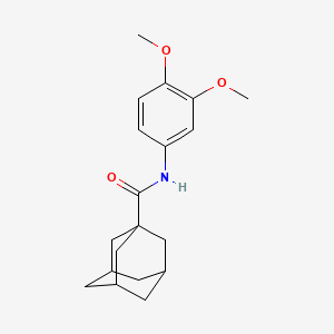 N-(3,4-dimethoxyphenyl)adamantane-1-carboxamide