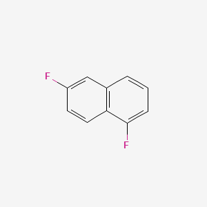 molecular formula C10H6F2 B8790912 1,6-Difluoronaphthalene CAS No. 59079-67-3