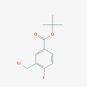 Tert-butyl 3-(bromomethyl)-4-fluorobenzoate
