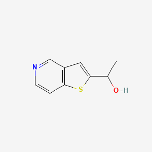molecular formula C9H9NOS B8790995 1-(Thieno[3,2-c]pyridin-2-yl)ethan-1-ol 