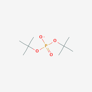 molecular formula C8H18O4P- B8791027 potassium di-tert-butyl phosphate 