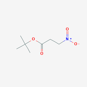molecular formula C7H13NO4 B8791037 Tert-butyl 3-nitropropionate 