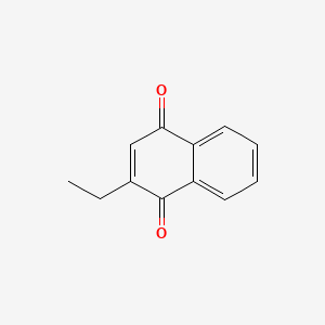 molecular formula C12H10O2 B8791079 2-Ethyl-1,4-naphthoquinone CAS No. 5409-32-5
