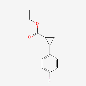 Ethyl (1R,2R)-2-(4-Fluorophenyl)cyclopropanecarboxylate