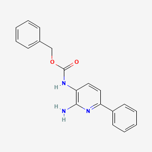 Benzyl 2-amino-6-phenylpyridin-3-ylcarbamate
