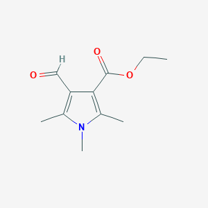 ethyl 4-formyl-1,2,5-trimethyl-1H-pyrrole-3-carboxylate