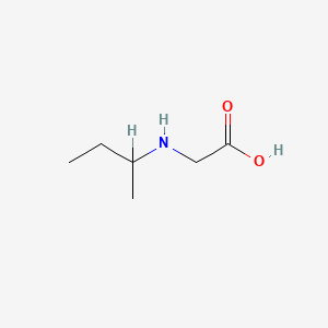 molecular formula C6H13NO2 B8791295 N-(1-Methylpropyl)glycine CAS No. 58695-42-4