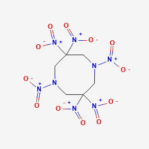 1,1,3,5,5,7-Hexanitro-3,7-diazacyclooctane