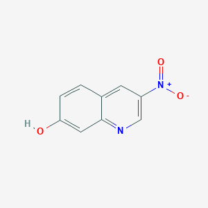 molecular formula C9H6N2O3 B8791369 3-Nitroquinolin-7-ol 